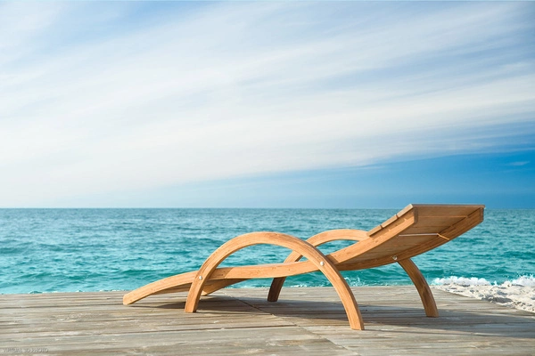 Sabrina lounger h58x82x195 graphite / dralon