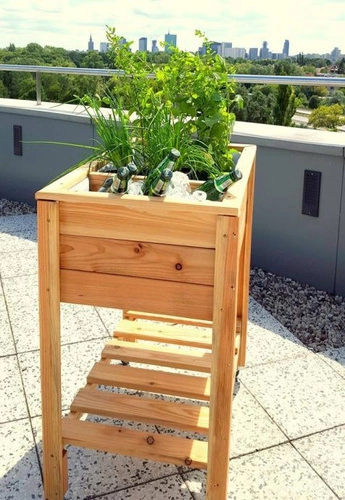 Veggie Planter Medium Larch