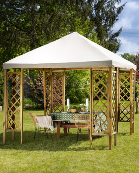 Neapol Canopy with canvas roof
