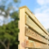 Double Slatted Mjosa Fence