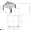Tiled Rimini Canopy