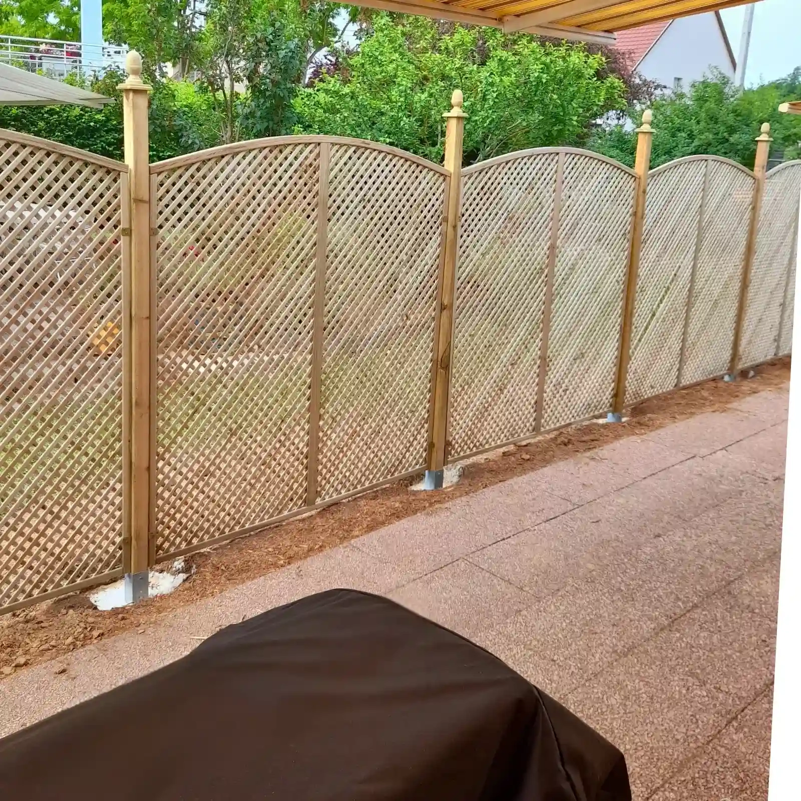 Traliccio Clementine ad arco h183/193/183 x 90 cm