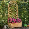 Bermuda Planter with Trellis