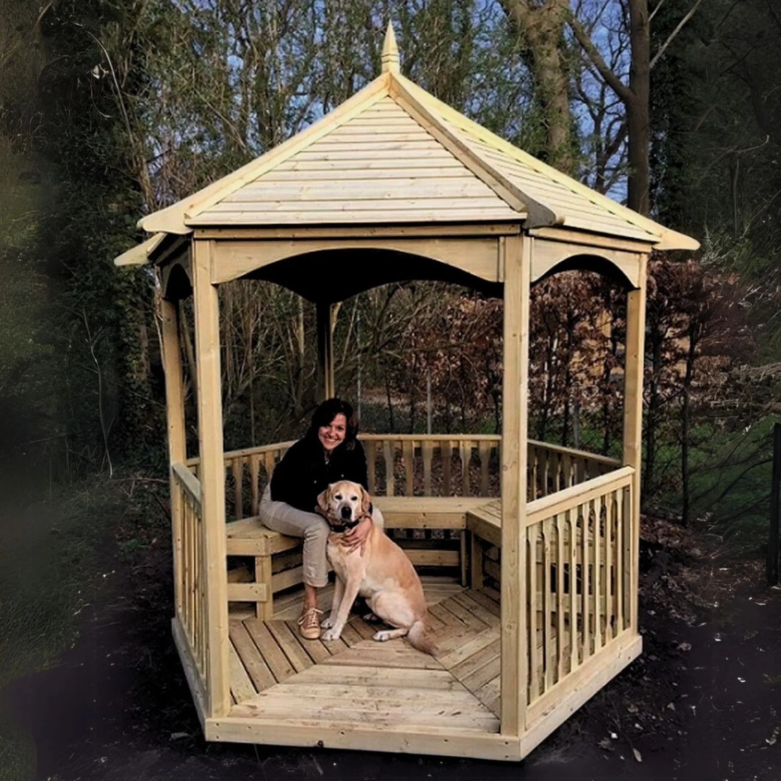 Brompton Tiled Gazebo