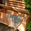 Piano Larix Planter Cover Bench 25 x 89cm