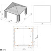 Tiled Rimini Canopy