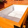 Normandie Amber-Black Planter