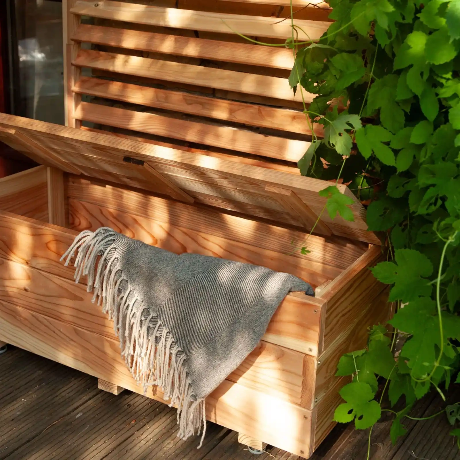 Venetian Lite Planter with flap - h180x59x43