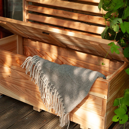 Piano Larix Planter Cover Bench 89cm