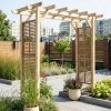 Henley Arch XL Contemporary pergola 	h229x300x119 cm