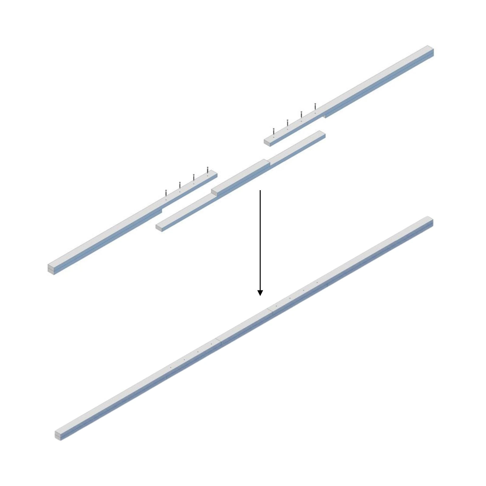 Fence Post - Lux Diamond Top