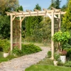 Henley Arch XL Contemporary pergola 	h229x300x119 cm