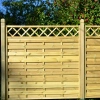 Hamburg Fence with Lattice