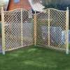 English Trellis with Omega Arch