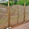 Privacy Diamond Trellis with Convex Arch