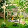 Carousel Pergola Short Rafters