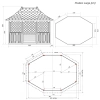 Winchester Tiled Pavilion Gazebo