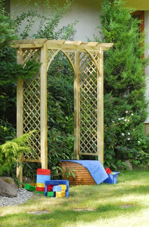 Pergola Flat Top h237 x 205 x 85 cm