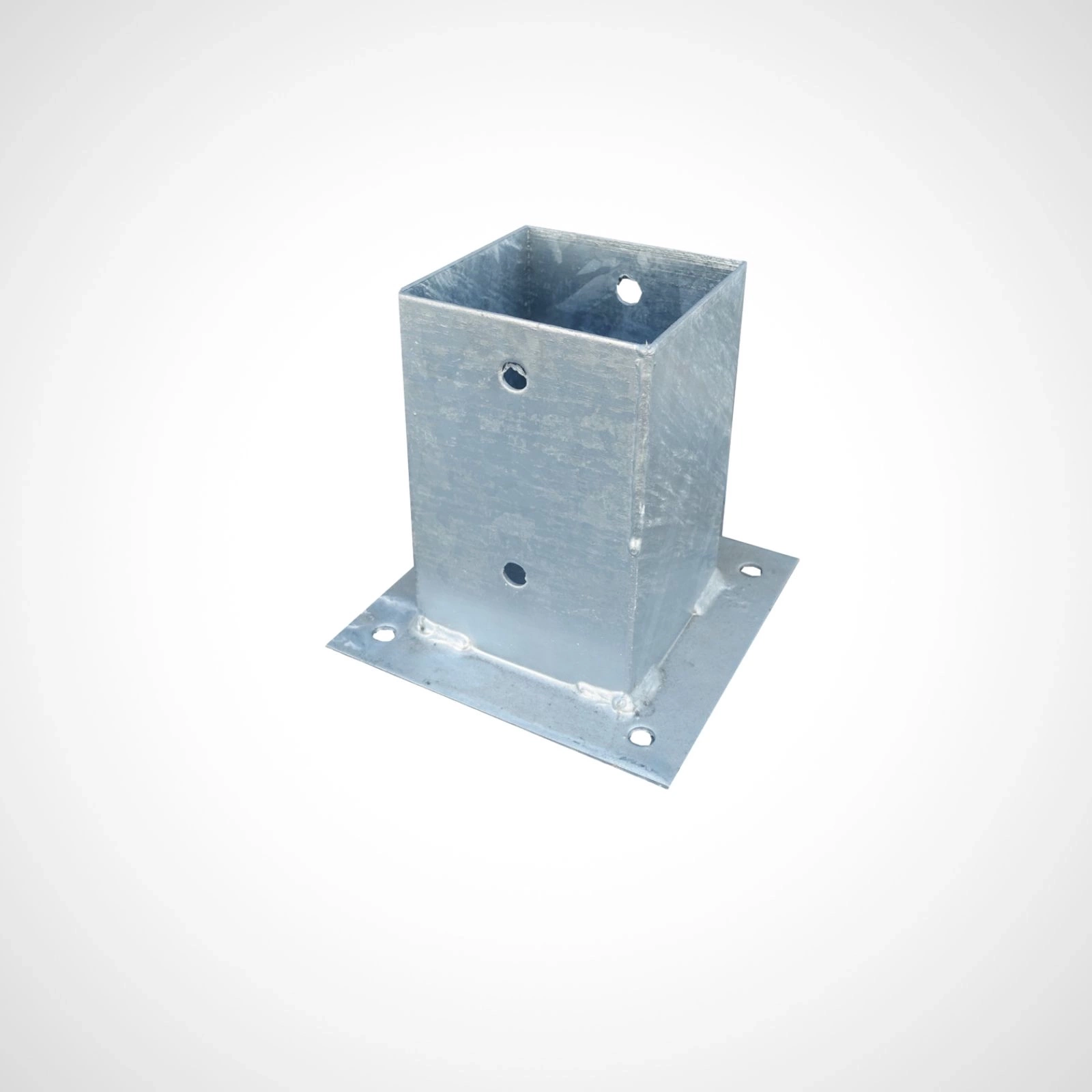 Metal Post Holder for Concrete