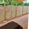 Privacy Diamond Trellis with Convex Arch