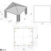 Tiled Rimini Canopy