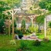 Carousel Pergola Short Rafters