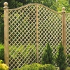 English Trellis with Omega Arch