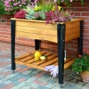 Normandie Amber-Black Planter