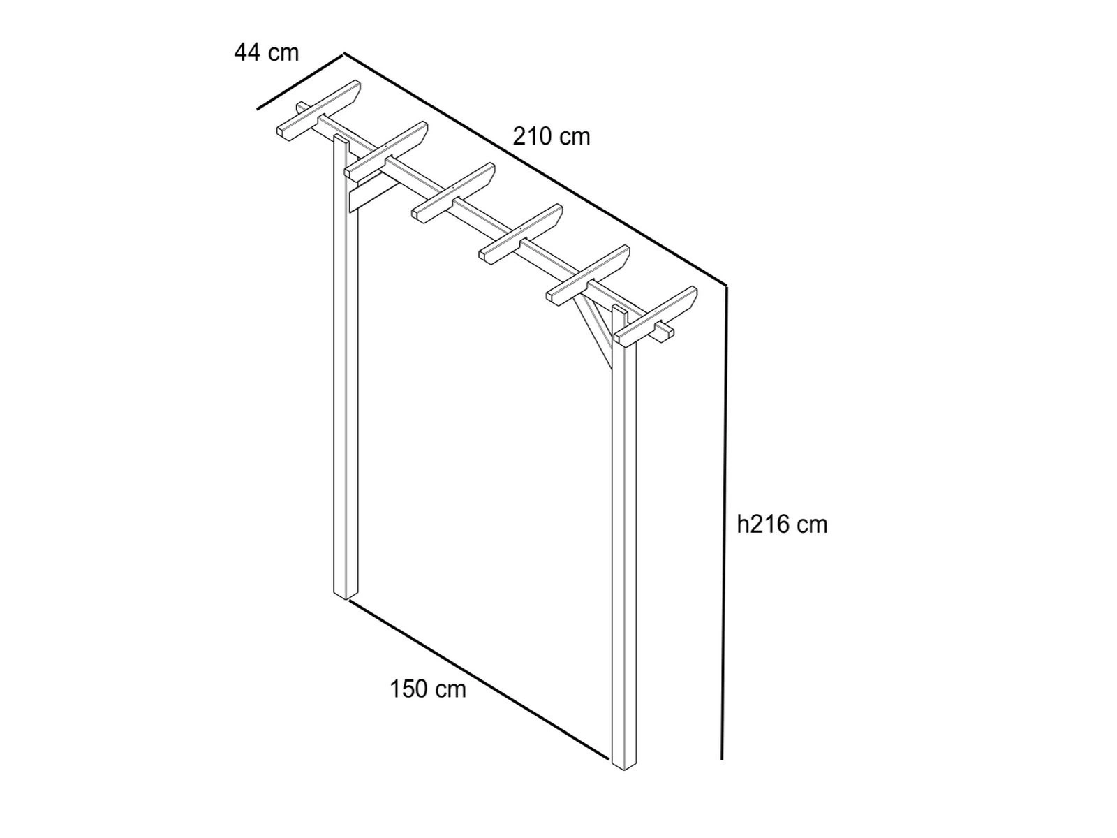 York trellis triple h215x517