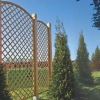 English Trellis with Convex Arch