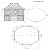 Winchester Tiled Pavilion Gazebo