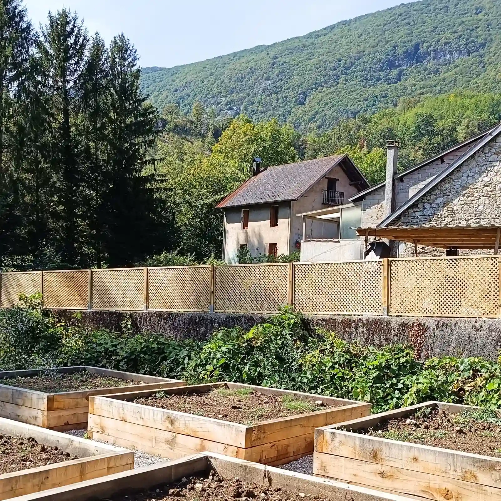 Privacy Diamond Trellis h183 x 180 cm