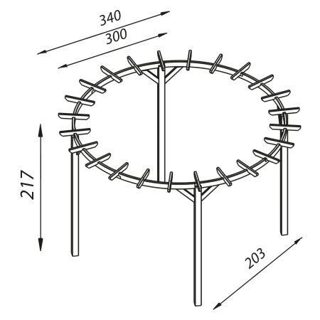 Carousel Pergola