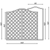 English Trellis with Omega Arch