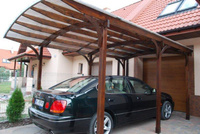 Garage for 1 car h243x340x560 construction