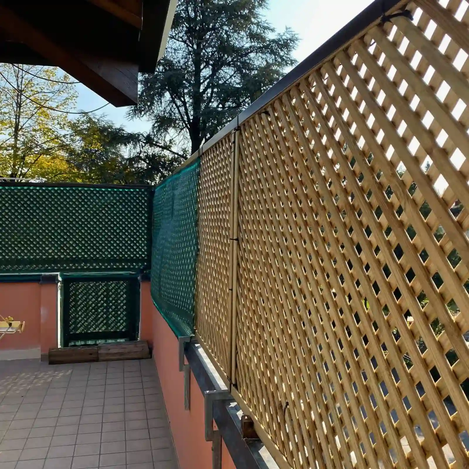 Privacy Diamond Trellis h183 x 180 cm
